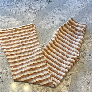 Rip Curl Rip Curl Knit Pants White Boot Cut & Flare Size XS